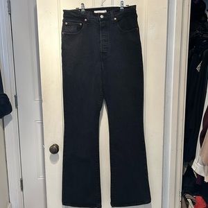 Levi’s Ribcage Jeans - Black (Size 30)